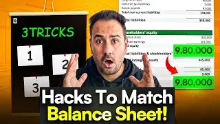 Balance Sheet Kaise Match Karein? | 3 Smart Tricks You Must Know! | Ushank Sir