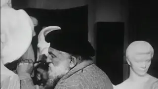 Auguste Rodin &ndash; Filmed Sculpting in his Studio (1915)
