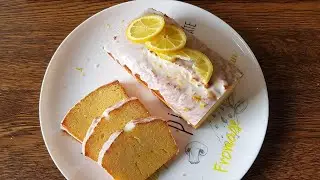 How to make simple but delicious, moist and tender Lemon Pound Cake | A Tiny Whisk