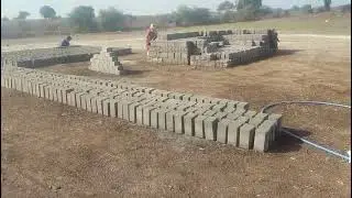 Cement brick light weight high strength & High density 