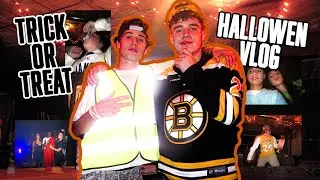 I Hosted A Halloween Party... (Halloween Vlog)