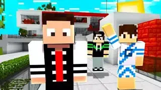 FINALMENTE CONHECI O GAH MARIN NO MINECRAFT!