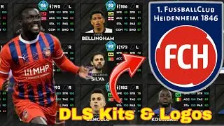 How to custom kit in dls 26 - FC Heidenheim kits & logo 2026 