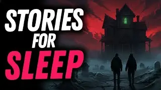 True Scary Stories for Sleep (4 Hours) | Gentle Rain Sounds | Black Screen | Vol 55