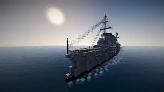 Minecraft Naval Ship - 1:1 Scale SMS Dresden