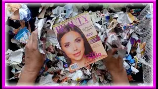 ASMR: Tearing/Ripping/Crinkling Magazine | Page Turning | Paper Sounds | No Talking