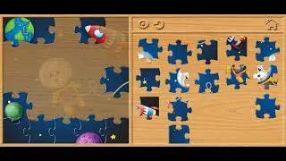 👨&zwj;🚀 Astronaut Dog Jigsaw Puzzle - Jigsaw Puzzles for Kids Walkthrough
