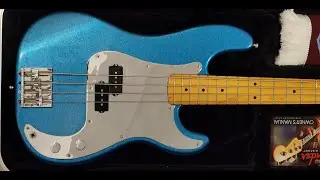 Fender Steve Harris Bass short iron maiden tone demo