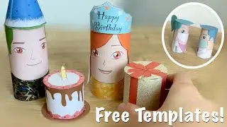 Toilet Paper Roll Crafts, Puppets, Cardboard Characters, Recycled Toys, Birthday Party, Doctor, Mask