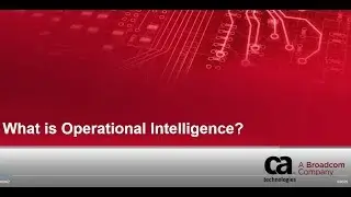 DX Operational Intelligence: What is Operational Intelligence