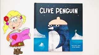 🧊🐧 Clive Penguin by Huw Lewis Jones Book | Read Aloud for Kids with Gitte | Story Time 