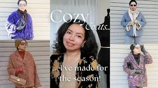 Cozy coats I've made for the season | Sewing | diy garment makes
