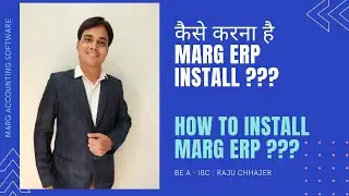 How to install Marg ERP