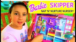 ⭐ Unboxing Barbie Skipper Babysitters Inc Nap &lsquo;n' Nurture Nursery ⭐  Barbie Pretend Play & Review