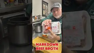 Markdown Beef Broth