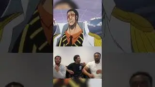DRUMS GOT US MOVING 🤣 #shortsvideo #shorts  #anime #onepiece #luffy #reaction #kizaru
