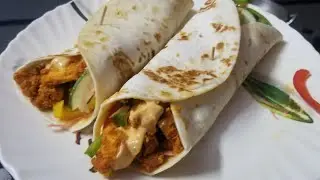 Juicy Homemade Chicken Wrap | Easy & Quick Appetizer | Best for Ramadan Suhoor & Iftar