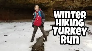 Winter Hiking Turkey Run State Park