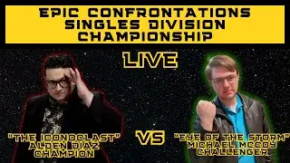 Star Wars: In a Galaxy Epic Confrontations 36 – Alden Diaz vs. Michael McCoy II (Title Match)