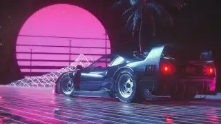 ＳＰＡＣＥ　ＤＲＩＶＥ // ネオンの夕陽へ – Into the Neon Sunset | 1 Hour of Synthwave · Retrowave · Outrun