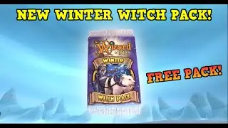 Wizard101 : NEW WINTER WITCH PACK!