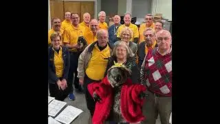 Mount Joy Minnie with the Mount Joy Lions Club