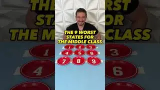 Top 9 Worst States for the Middle Class