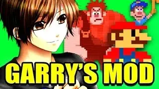 Gmod ARCADE WRECK-IT RALPH Mario Donkey Kong Mod! (Garry's Mod)