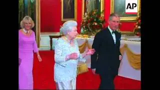 Banquet for Prince Charles' 60th birthday