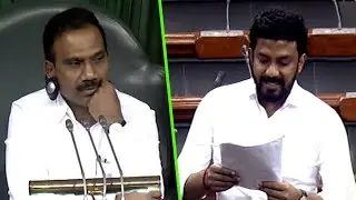 OP Ravindhranath Parliament Speech | A Raja | OPS Son | Theni MP | ADMK MP | Lok Sabha
