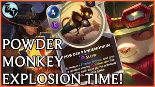 Teemo Twisted Fate Powder Monkey Deck | Legends of Runeterra Gameplay