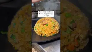 The FRESHEST pork belly fried rice! #friedrice