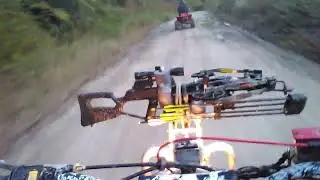 Took tha 2005 Honda 450r n tha 2007 Honda TRX 400 from Dix Fork KY to Meta KY part 3