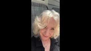 Letting my Blond hair go Gray!