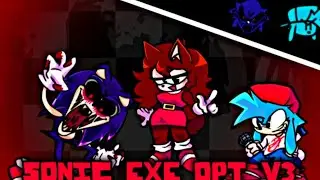 SONIC EXE OPT V3 VSLICE(FNF MOBILE)@funky-facu-elpro 