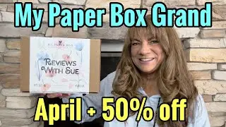 My Paper Box Grand April 2023 April Showers Bring May Flowers Edition #55 + 50% off