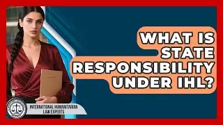 What Is State Responsibility Under IHL? - International Humanitarian Law Experts