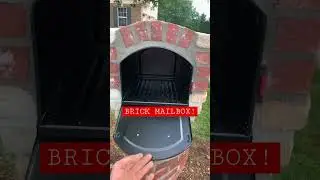 Beautiful brick mailbox!  #sexy #brick #masonry #twistedbrick #beautiful #custom #design