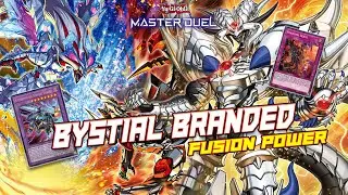 Master Duel - Bystial Branded deck new META after update Selection Pack: Climax of the Showdown