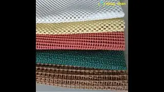 PVC non slip mat for area rugs non slip PVC floor mat waterproof mesh