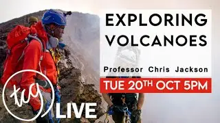 21 Exploring Volcanoes with Professor Chris Jackson┃Live interview