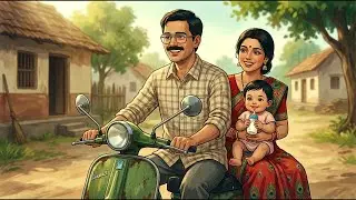 &ldquo;Old Scooter, Little Baby & Simple Village Life | Ghibli-Style ASMR&rdquo;