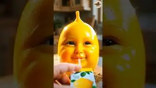 🍋Unbelievable Magic! Mud Lemon Drinks Juice & Turns Real ✨ | Mud to Magic ASMR #asmr #fruit #shorts
