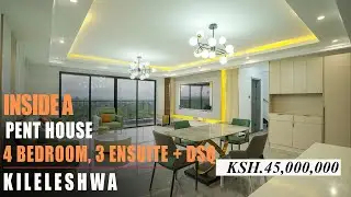 Inside Ksh. 45,000,000 4 - Bed Duplex Penthouse + Dsq in Kileleshwa, Nairobi | Kenya