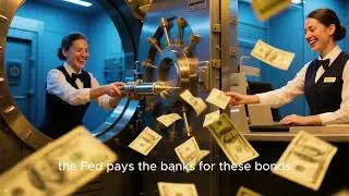 The Fed literally prints and pulls money! 💸 Learn how Open Market Operations control liquidity.