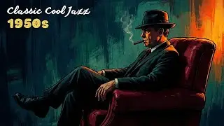 1950s Cool Jazz Lounge 🎷 Timeless Night Music for Relaxation & Deep Focus