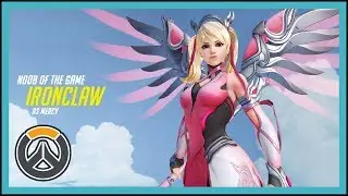 Overwatch - Playing with the new PINK MERCY SKIN! (STREAMED)