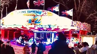 Winter wonder land rides. London Uk