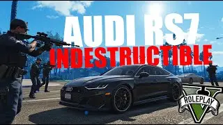 Uso un Audi RS7 Indestructible Y La Policía Intenta Multarme