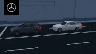 E-Class Active Braking Assist Cross Traffic